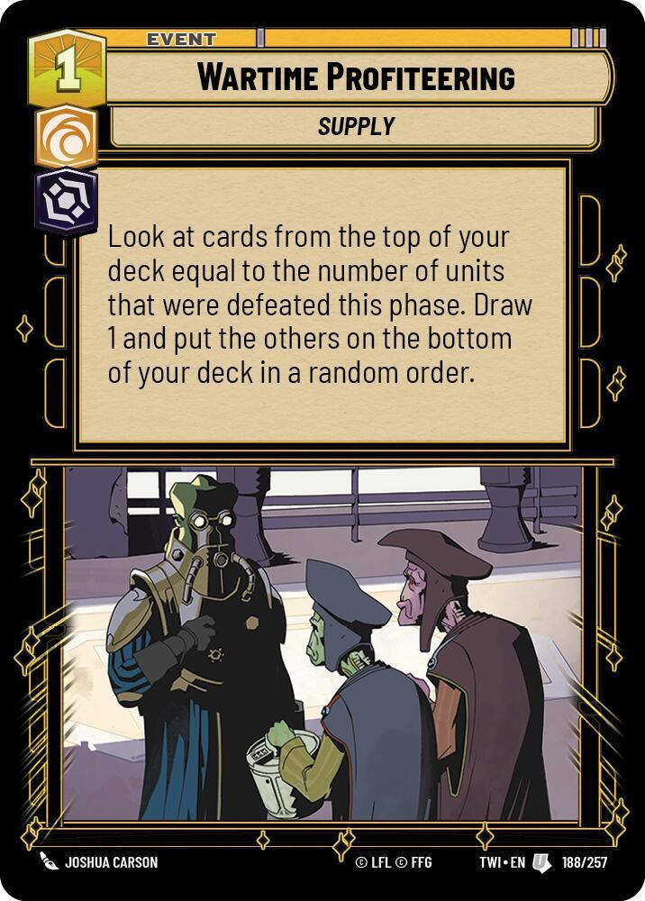 Wartime Profiteering (TWI) (188/257)