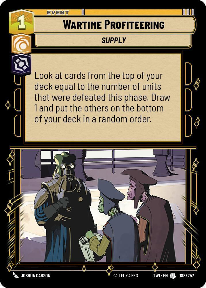 Wartime Profiteering (TWI) (188/257)