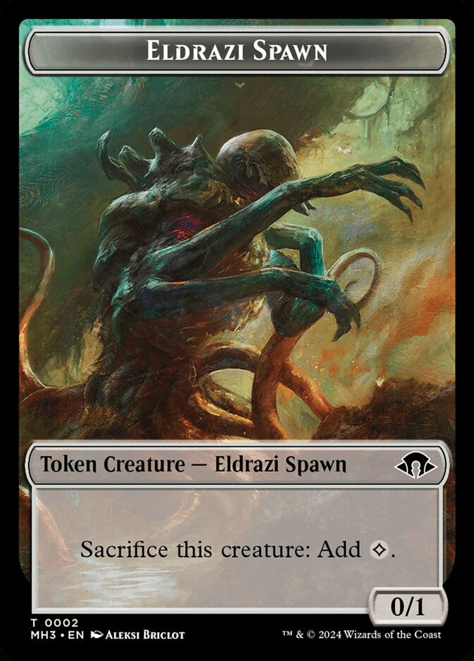 Eldrazi Spawn // Energy Reserve (TMH3) (2 // 36) — cara 1 de 2