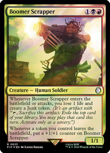 Boomer Scrapper (pip) (623) / Surge Foil