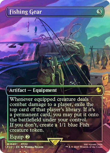 Fishing Gear (FIC) (461) / Borderless / Foil