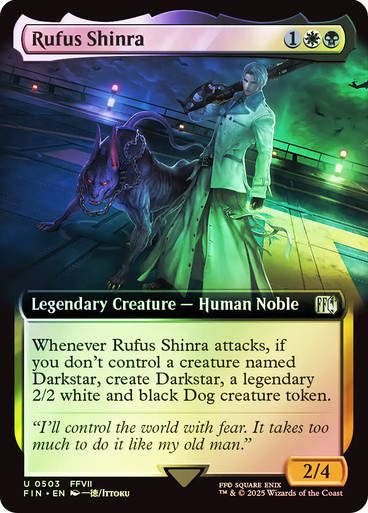 Rufus Shinra (FIN) (503) / Extended Art / Foil