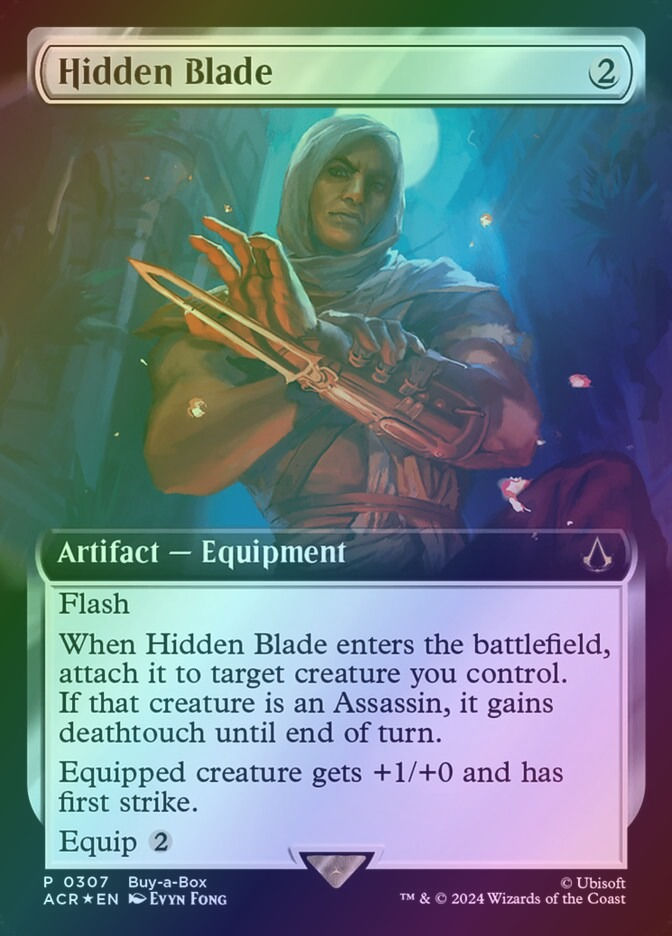 Hidden Blade (ACR) (307) / Extended Art / Foil