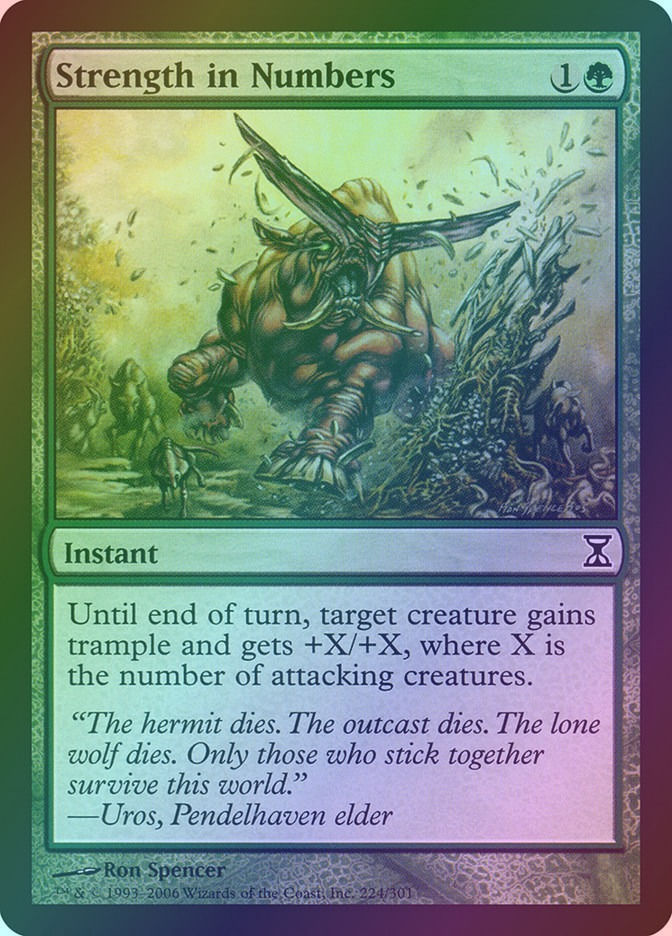 Strength in Numbers (TSP) (224) / Foil