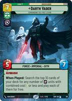 Darth Vader - Commanding the First Legion (Hyperspace) (SOR_#351)