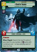 Darth Vader - Commanding the First Legion (Hyperspace) (SOR_#351)