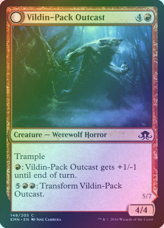 Vildin-Pack Outcast // Dronepack Kindred (EMN) (148) / Foil