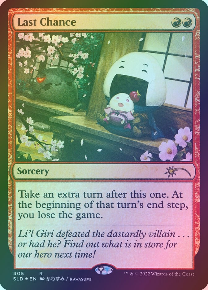 Last Chance (SLD) (405) / Foil