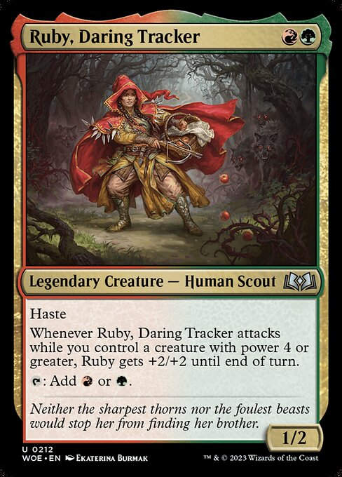 Ruby, Daring Tracker (woe)