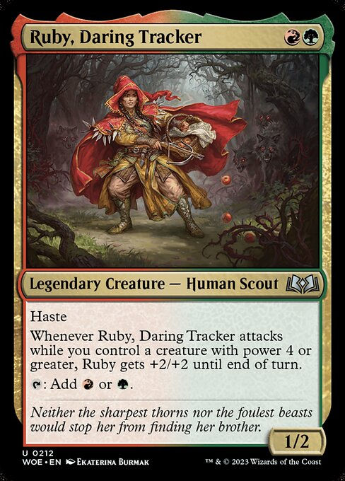 Ruby, Daring Tracker (woe)