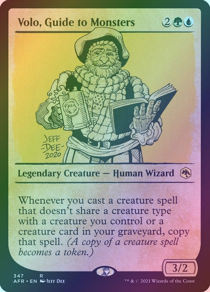 Volo, Guide to Monsters (AFR) (347) / Showcase / Foil