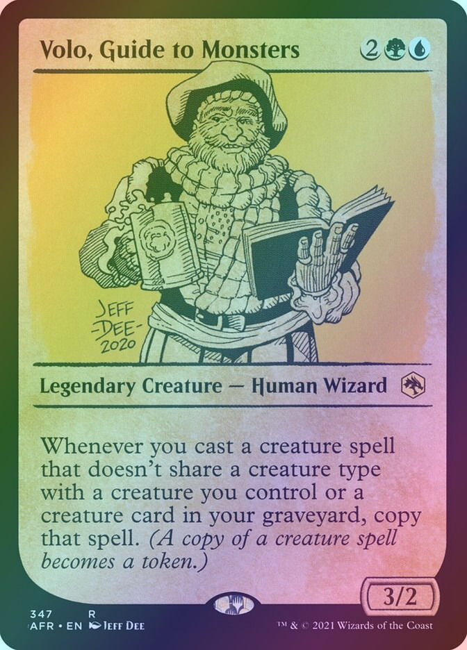 Volo, Guide to Monsters (AFR) (347) / Showcase / Foil