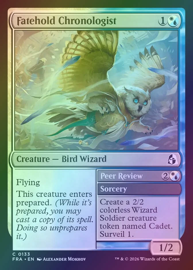 Fatehold Chronologist // Peer Review (FRA) (133) / Foil