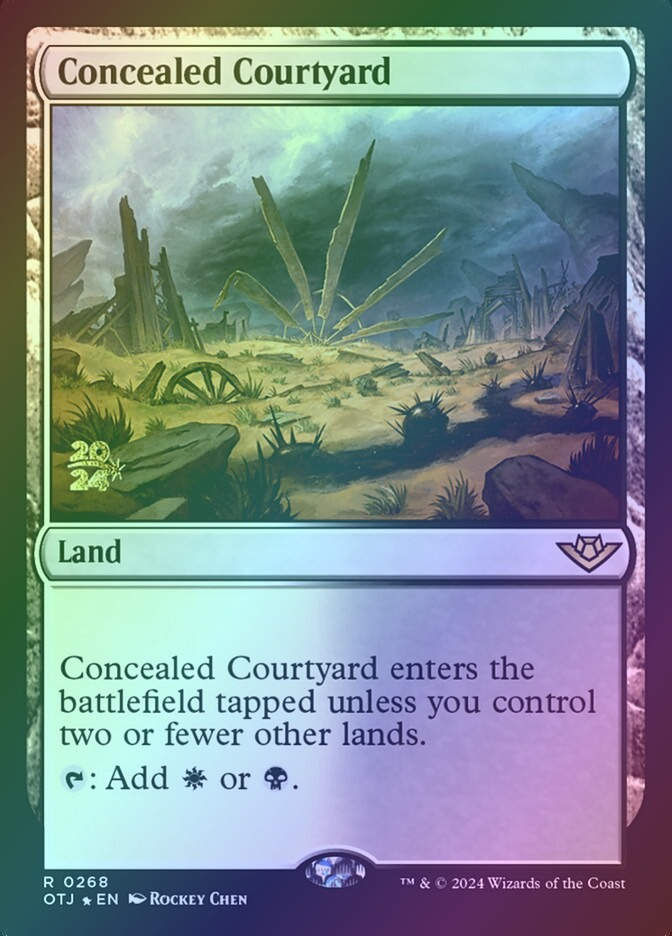 Concealed Courtyard (POTJ) (268s) / Foil