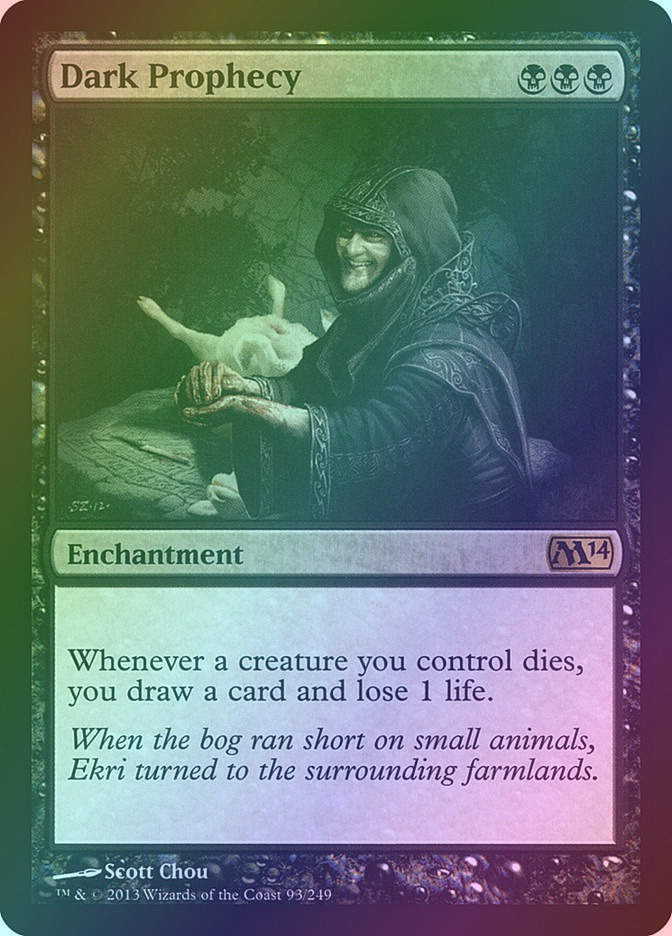 Dark Prophecy (M14) (93) / Foil