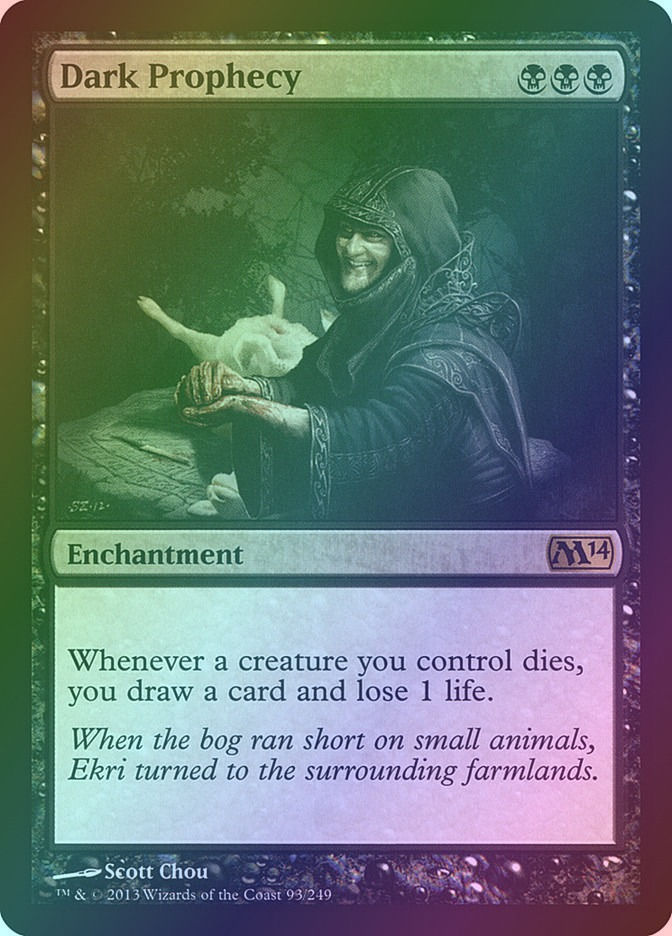 Dark Prophecy (M14) (93) / Foil