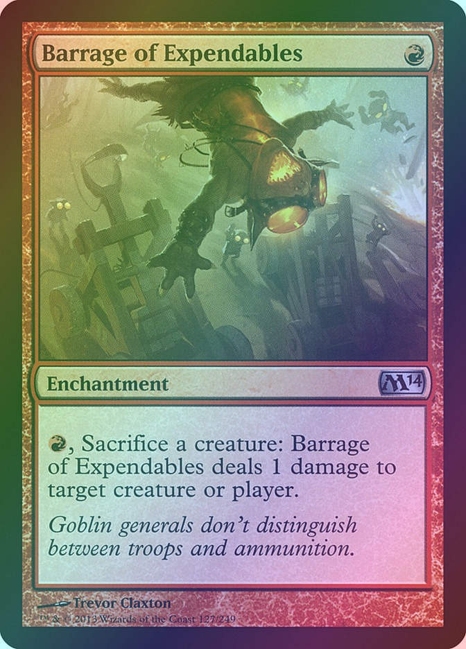 Barrage of Expendables (M14) (127) / Foil