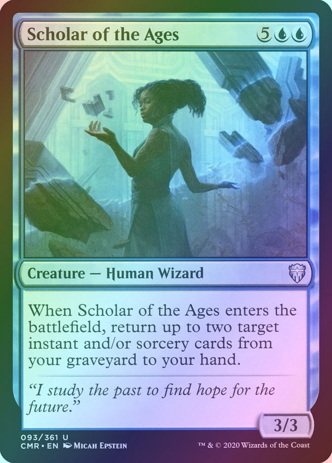 Scholar of the Ages (CMR) (93) / Foil