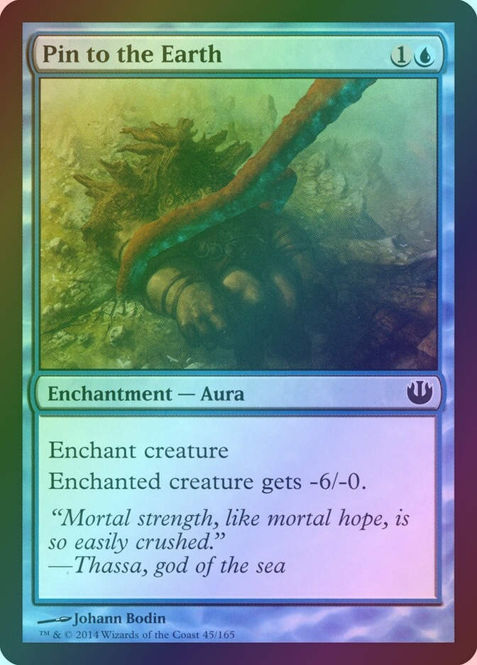 Pin to the Earth (JOU) (45) / Foil