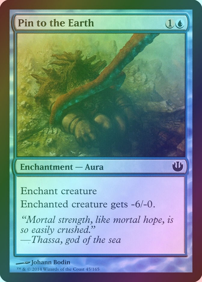 Pin to the Earth (JOU) (45) / Foil