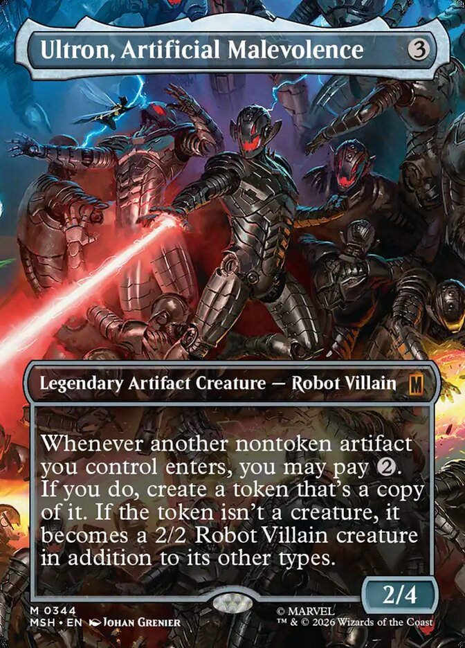 Ultron, Artificial Malevolence (MSH) (344) / Borderless