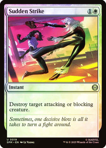 Sudden Strike (SPM) (19) / Foil