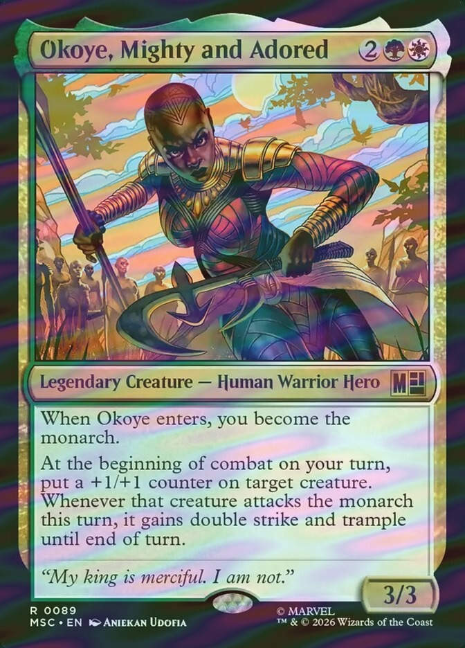 Okoye, Mighty and Adored (MSC) (89) / Surge Foil