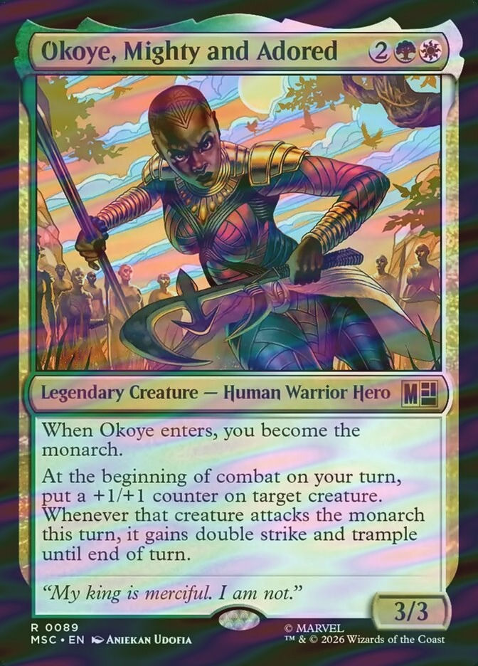 Okoye, Mighty and Adored (MSC) (89) / Surge Foil