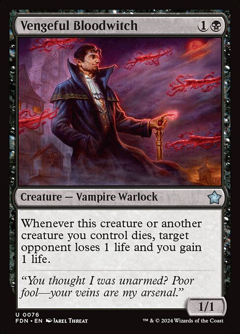 Vengeful Bloodwitch (FDN) (76)
