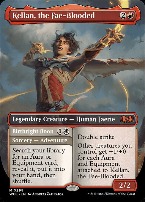 Kellan, the Fae-Blooded // Birthright Boon (woe) / Borderless