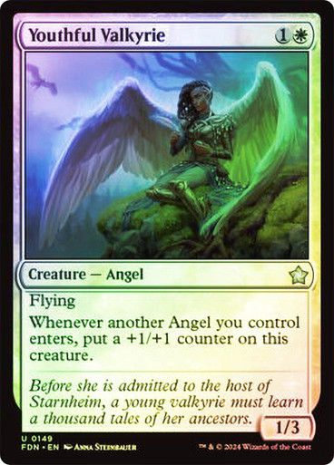 Youthful Valkyrie (FDN) (149) / Foil
