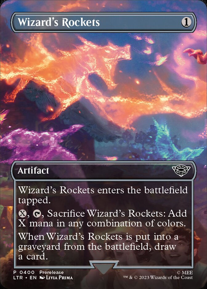 Wizard's Rockets (LTR) (400) / Borderless