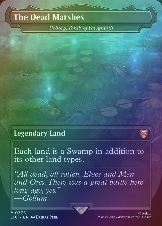 Urborg, Tomb of Yawgmoth (LTC) (375) / Borderless / Foil