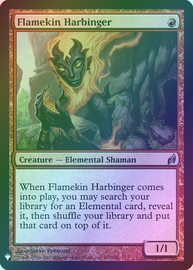 Flamekin Harbinger (PLST) (LRW-167) / Foil