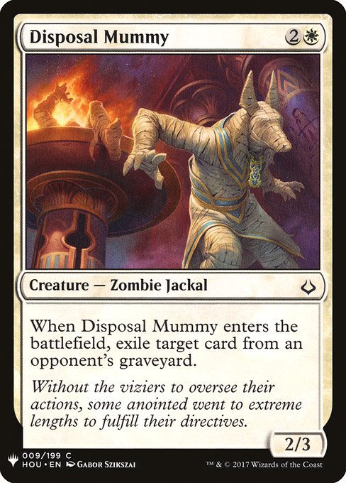 Disposal Mummy (PLST) (HOU-9)
