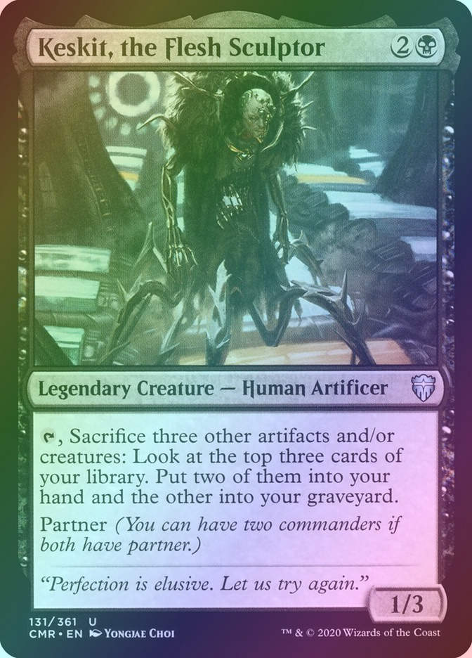 Keskit, the Flesh Sculptor (CMR) (131) / Foil