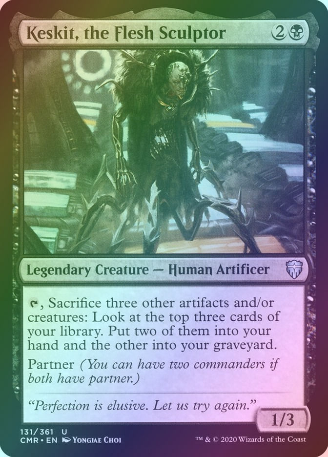 Keskit, the Flesh Sculptor (CMR) (131) / Foil