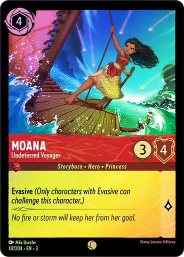 Moana - Undeterred Voyager (LOR_ITI) / Foil