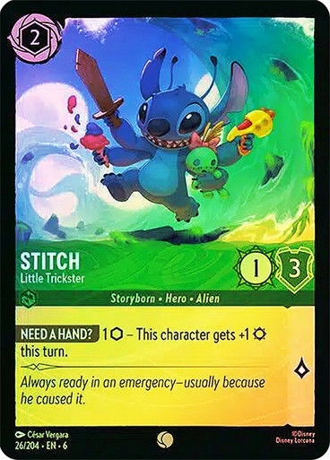 Stitch - Little Trickster (LOR_AZU) / Foil
