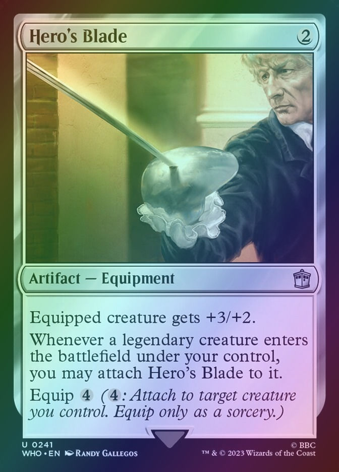 Hero's Blade (WHO) (241) / Foil