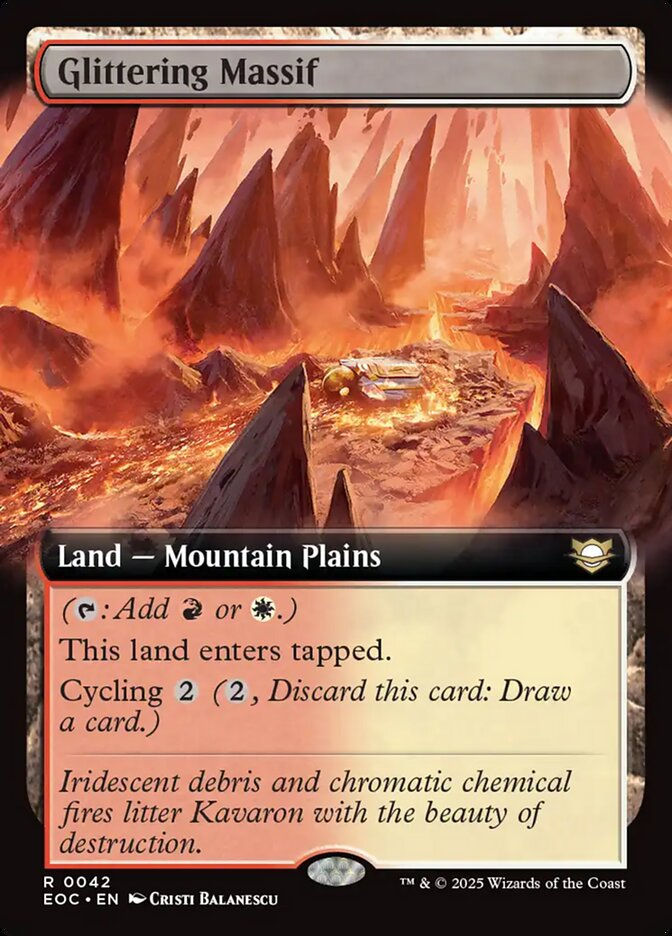 Glittering Massif (EOC) (42) / Extended Art