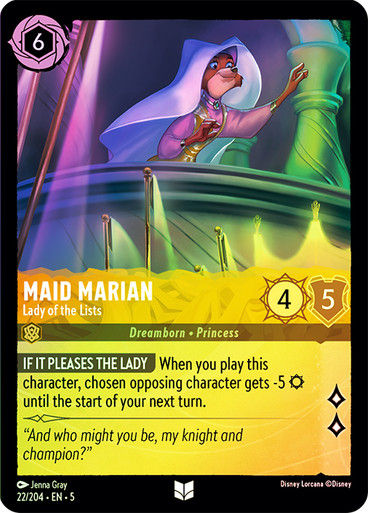 Maid Marian - Lady of the Lists (LOR_SHS) / Foil