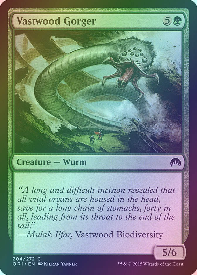 Vastwood Gorger (ORI) (204) / Foil