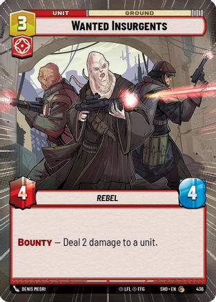 Wanted Insurgents (Hyperspace) (SHD_#436) / Foil