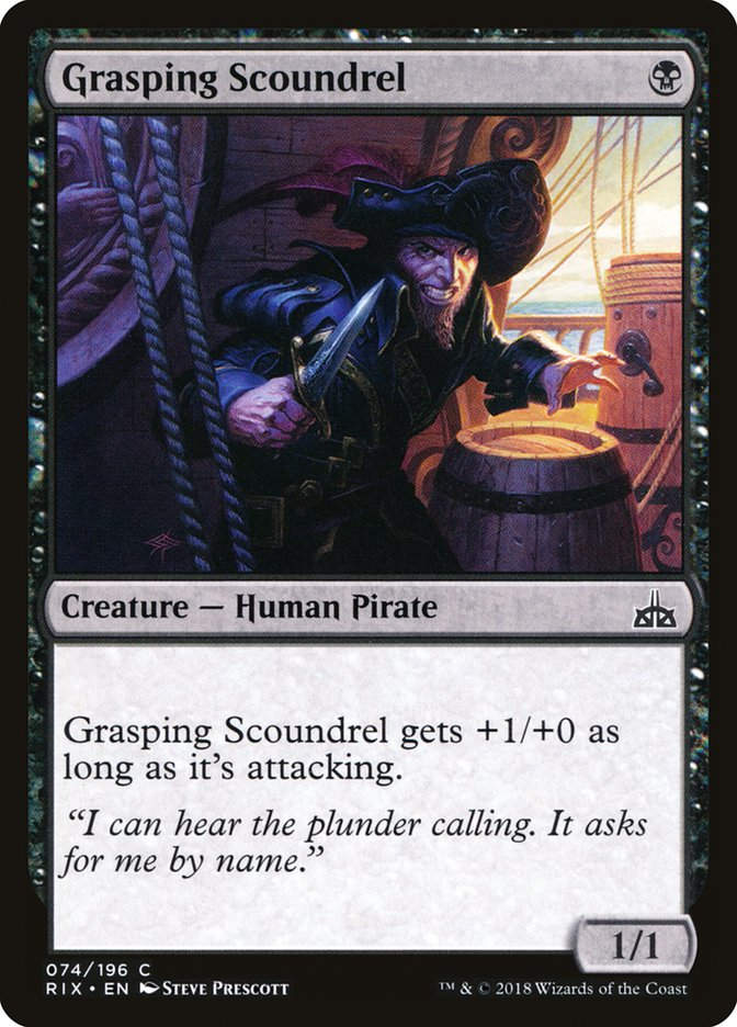 Grasping Scoundrel (RIX) (74)