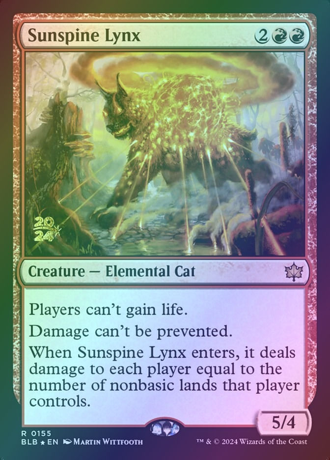 Sunspine Lynx (PBLB) (155s) / Foil