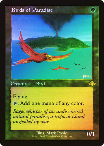 Birds of Paradise (DMR) / Showcase / Foil