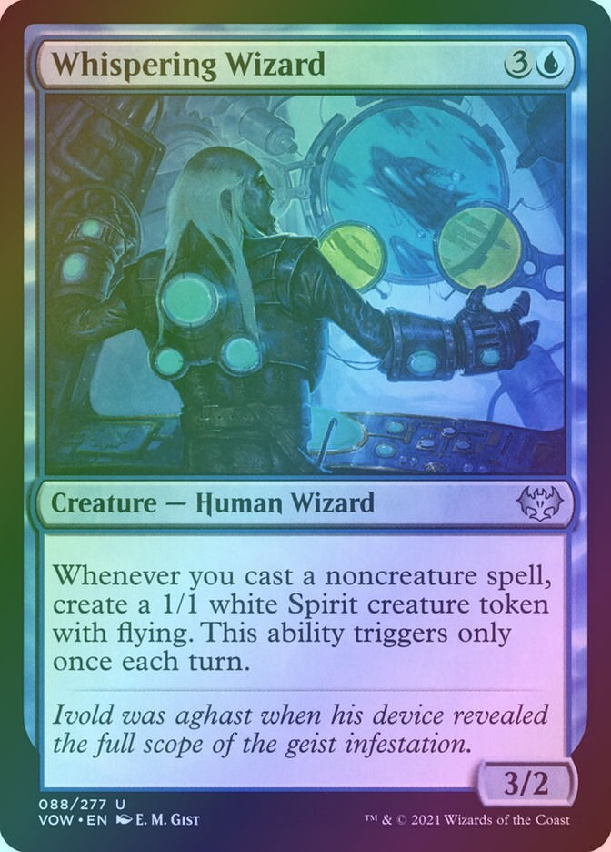 Whispering Wizard (VOW) (88) / Foil