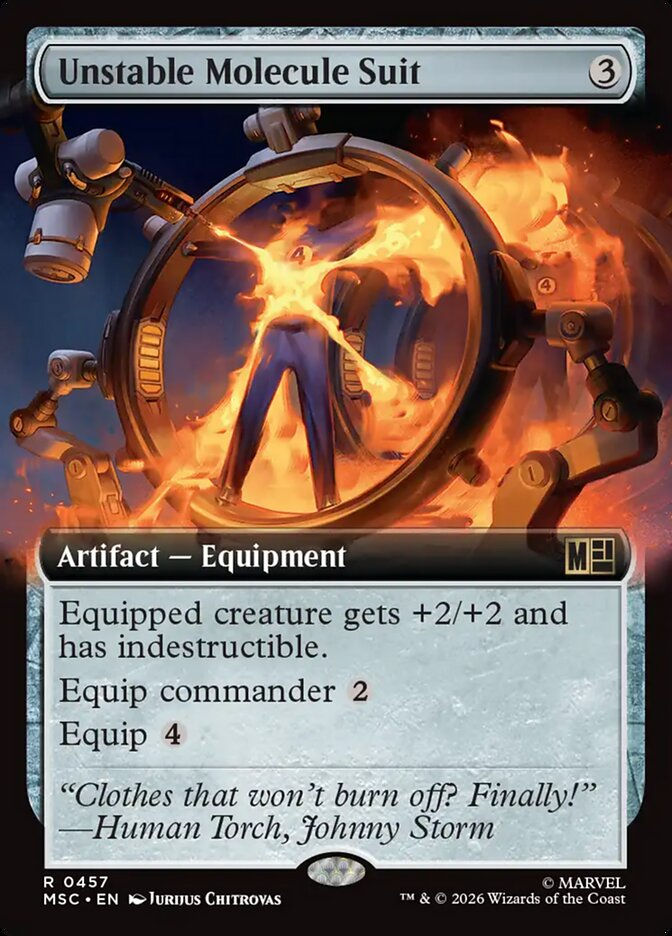 Unstable Molecule Suit (MSC) (457) / Extended Art