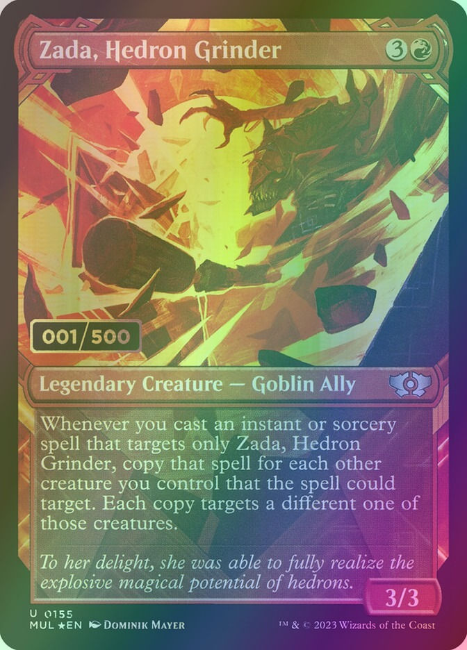 Zada, Hedron Grinder (MUL) (155z) / Serialized